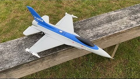 Eachine F16 50mm EDF Rc Jet Build Video: Crash on Maiden Flight