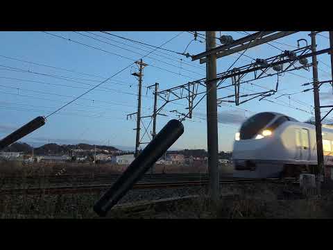 【ジョイント音♪】2M 常磐線 E657系 特急 ひたち2号 品川行 泉〜植田間 通過