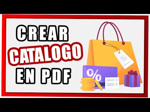 How to create a PDF CATALOG [Digital] ✅ in CANVA and Google Drive