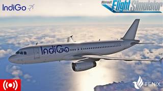 Indigo A320 Sectors BOM-COK | MSFS2020 Live | VATSIM & SayIntentions.AI
