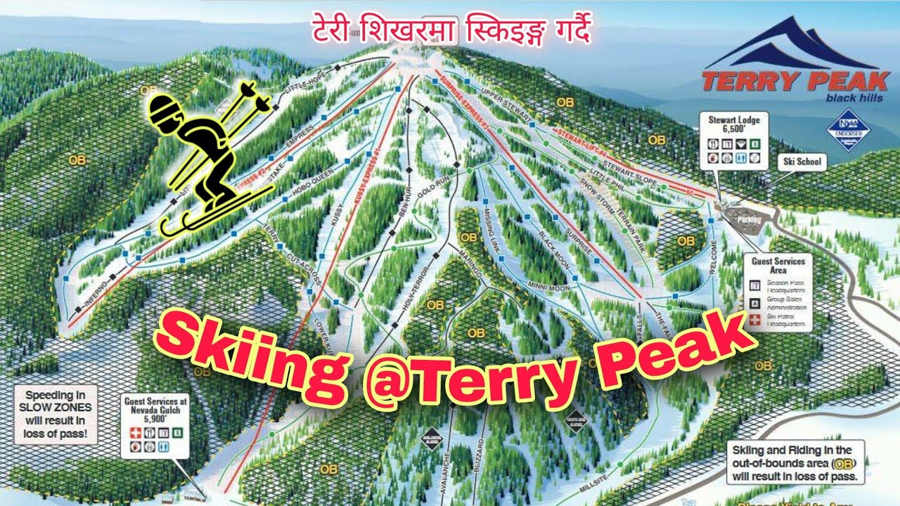 Skiing at Terry Peak YouTube