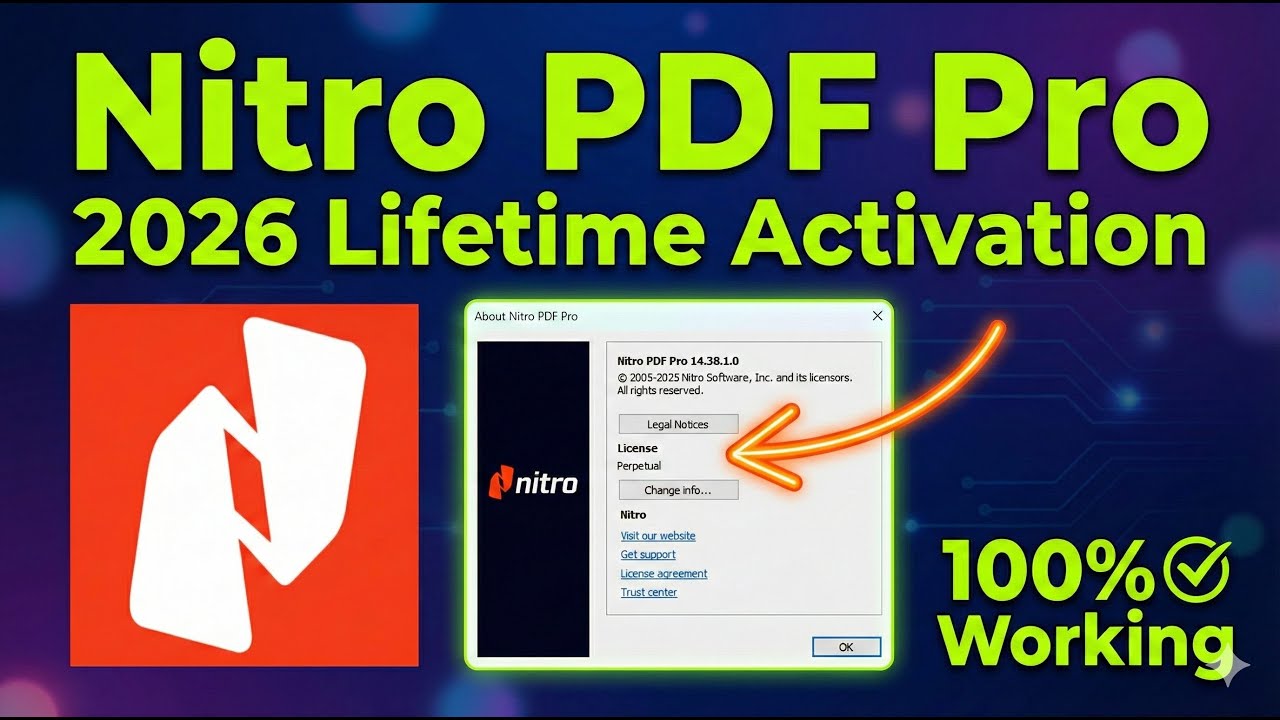 Nitro PDF 14.42.0.34 Pro Enterprise Activation 2026