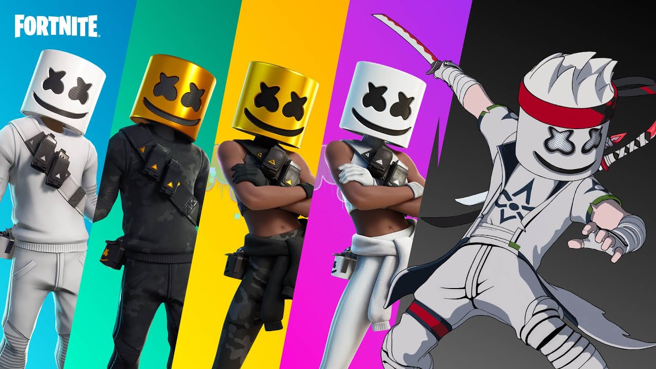 Welcome to the MELLOVERSE - NEW Marshmello Outfits in Fortnite