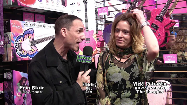 The Bangles Vicki Peterson talks w Eric Blair @ Da...