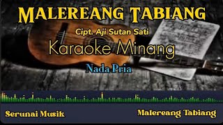 Malereang Tabiang _ Karaoke _ nada pria