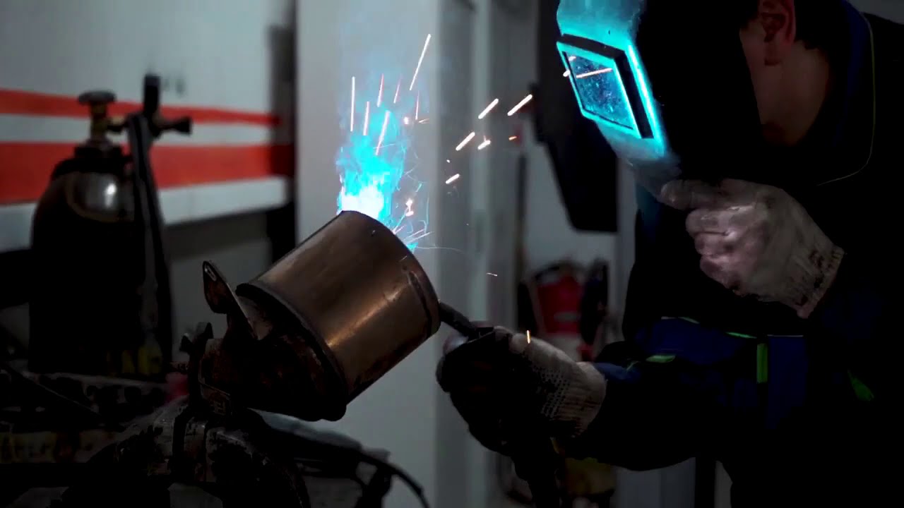 Удаление катализатора, установка пламегасителя, перевод на Евро 2 - YouTube