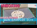 Unboxing the January 2021 Sew Sampler Box from Fat Quarter Shop (Quilt Subscription Box)