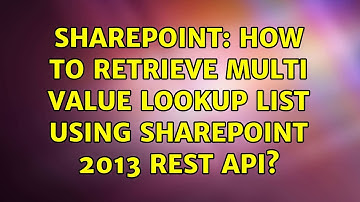 Sharepoint: How to retrieve Multi Value Lookup List using SharePoint 2013 REST Api?