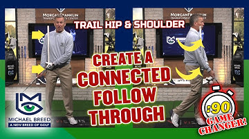 Connect The Trail Hip and Shoulder for the PERFECT Follow Through!