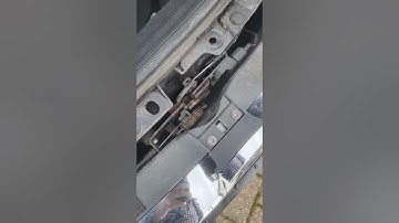 Tesla model s frunk secondary latch stuck