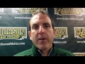 Clarkson coach Casey Jones on ECAC Hockey opening weekend