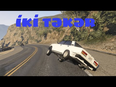 ƏSL AFTOŞ VAZ 2107 İLƏ 2 TƏKƏR QALDIRDIM (POLİS GƏLDİ) - GTA5 mod(maraqlı anlar)