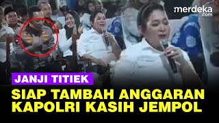 Titiek Siap Tambah Anggaran Bagi Petani, Reaksi Kapolri Langsung Kasih Jempol