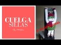 CUELGA SILLAS|ARTE JESICA| FORROS SILLAS NAVIDEÑAS