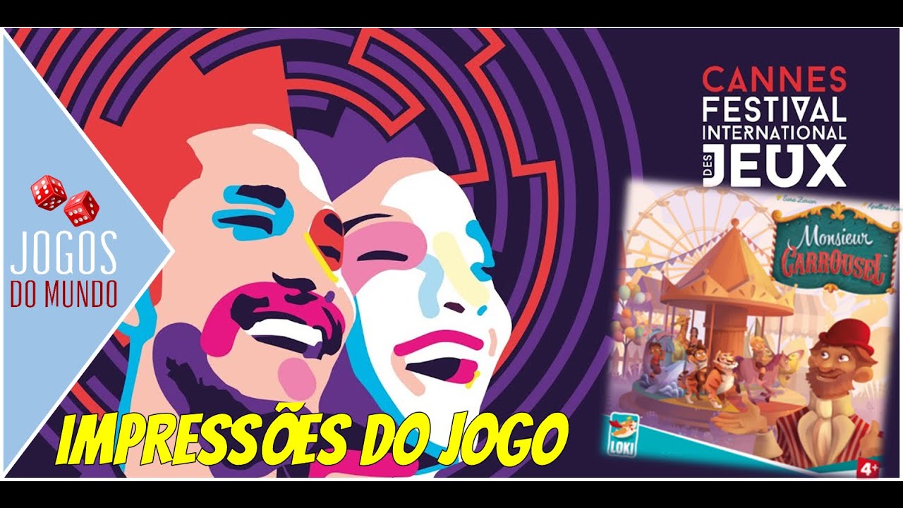 MONSIEUR CARROUSSEL da Loki | IMPRESSÕES DO JOGO FIJ Cannes 2020