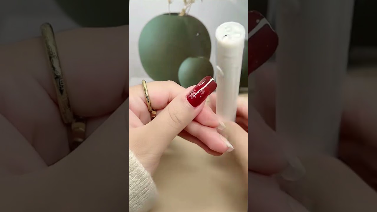 Nail Sticker - Easy nail design idea 14121 ||