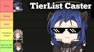 TIER LIST CASTER TER-VALID