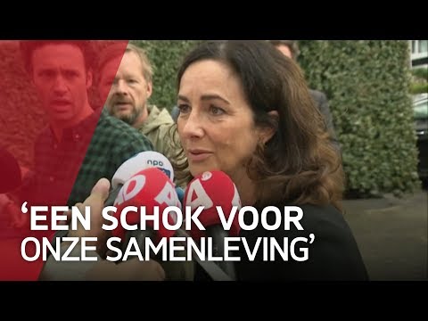 Halsema bezoekt plaats delict liquidatie advocaat Derk Wiersum