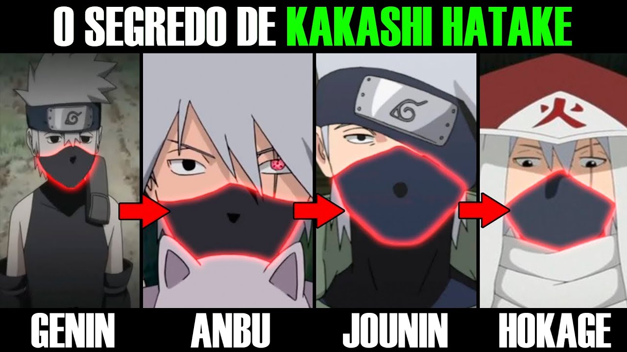 Naruto: Entenda por que Kakashi sempre usa máscara