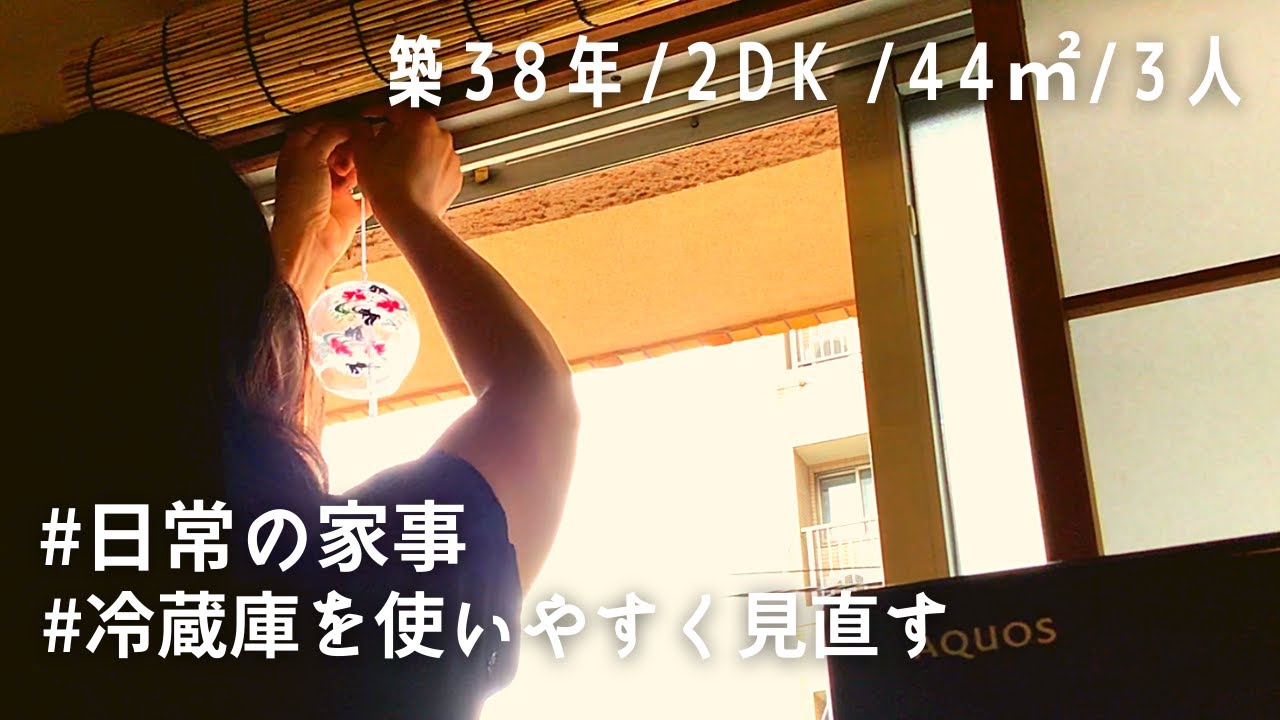 【持たない暮らし】ミニマリストのシンプルライフ/100均収納で冷蔵庫を使いやすく/Japanese simple life/minimalism style