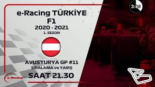 e-Racing Türkiye F1 2020 - 2021 1.Sezon - Avusturya #11 - Final Yarışı