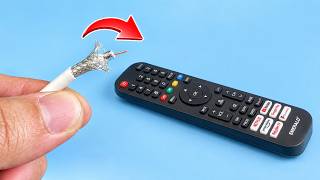 Once You Know This Secret, You'll Never Buy a New TV Remote Again 😱! Easily Fix Any TV Remote!!