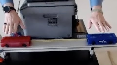 Examples of collisions between two carts.