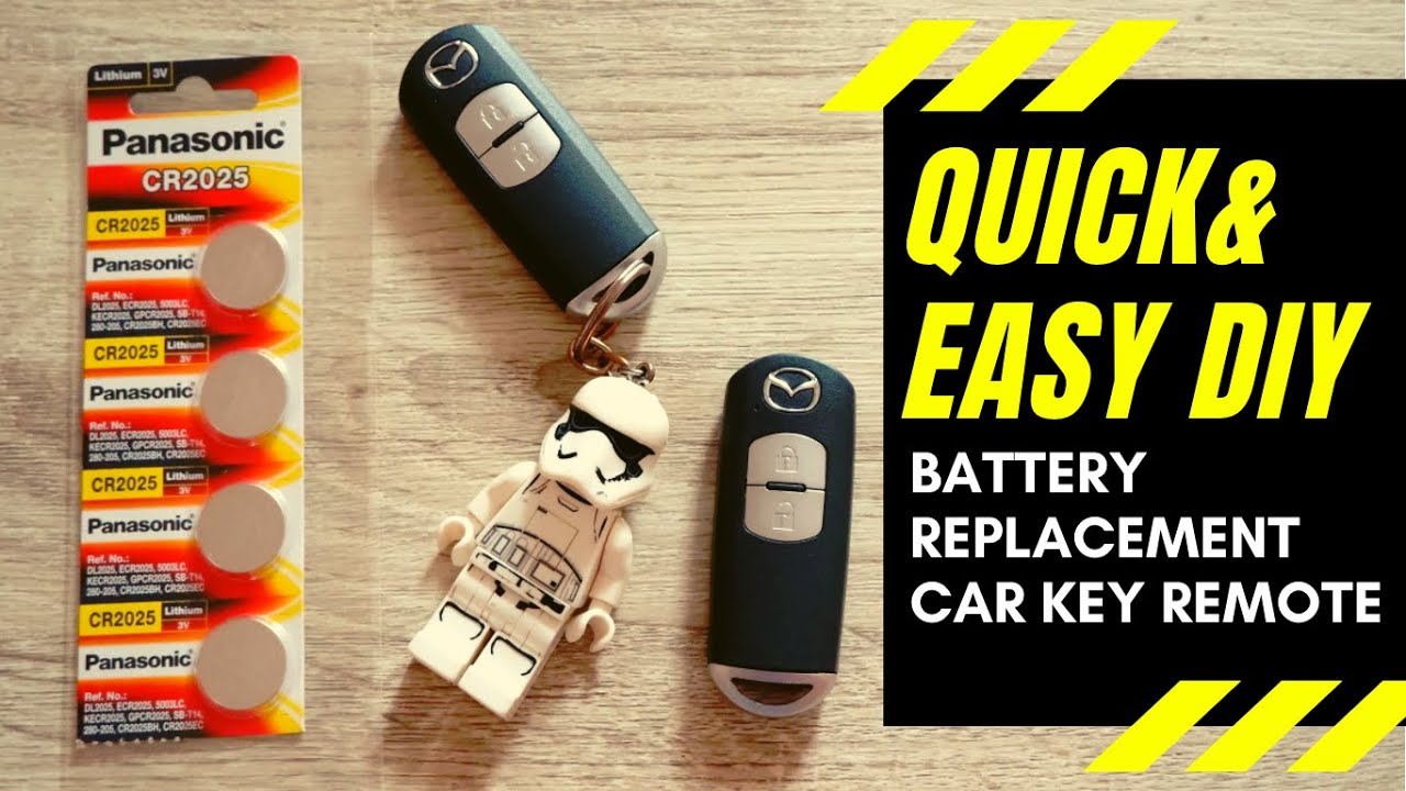 Cara Ganti Baterai Remote Kunci Mobil Mazda 2
