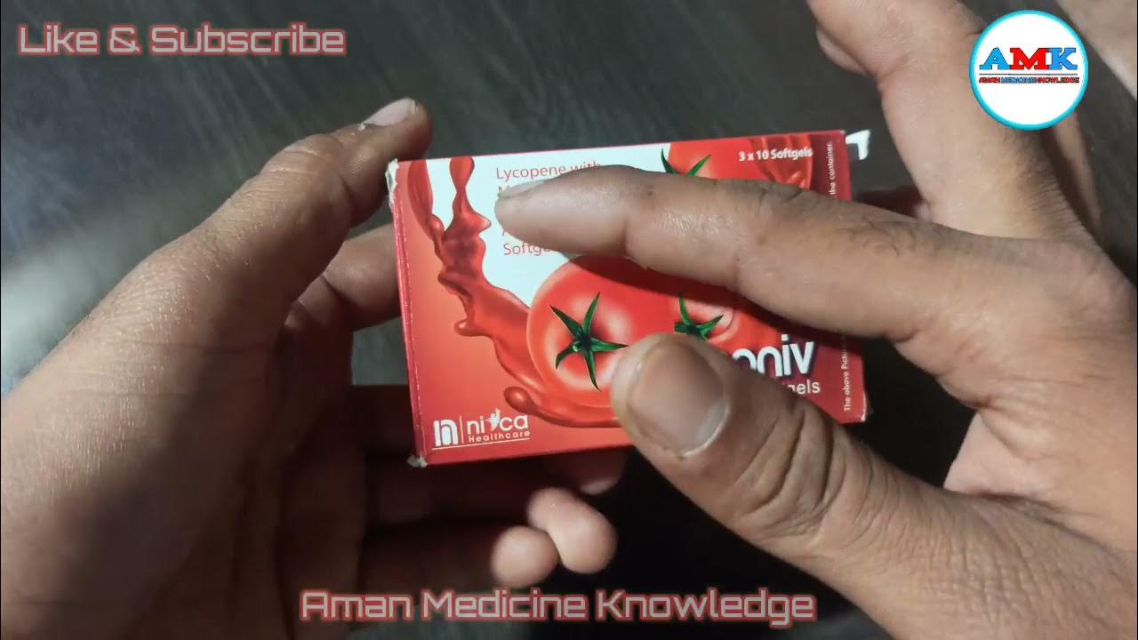 Lycopene Multivitamins and multiminerals & Antioxidant Softgel Capsules