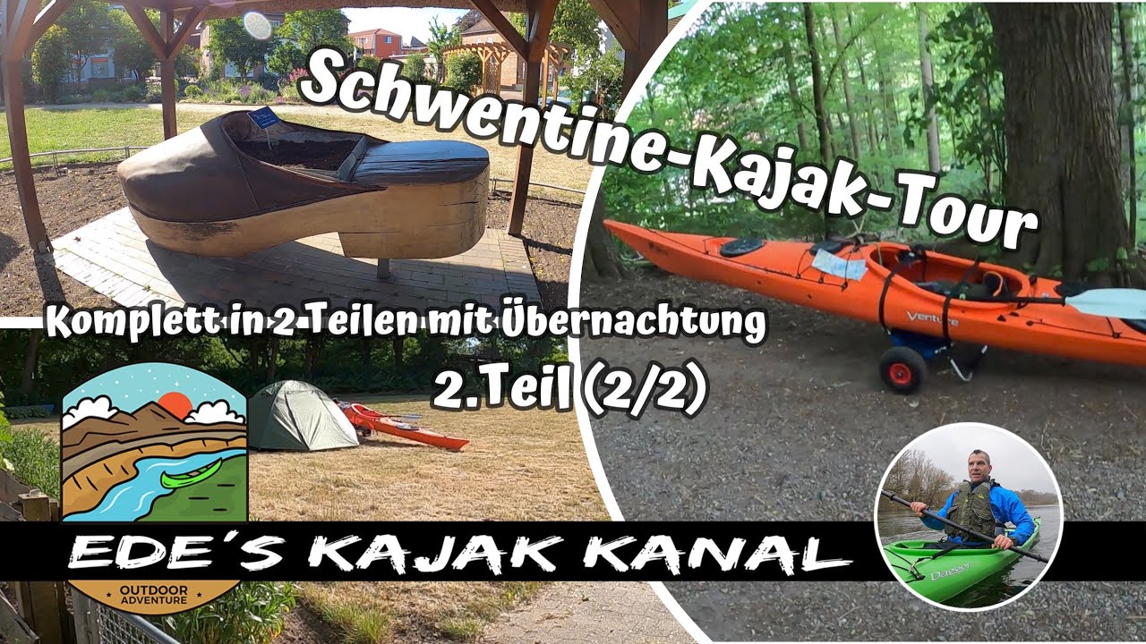 Schwentine Kajak Tour  Eutin bis zur Ostsee