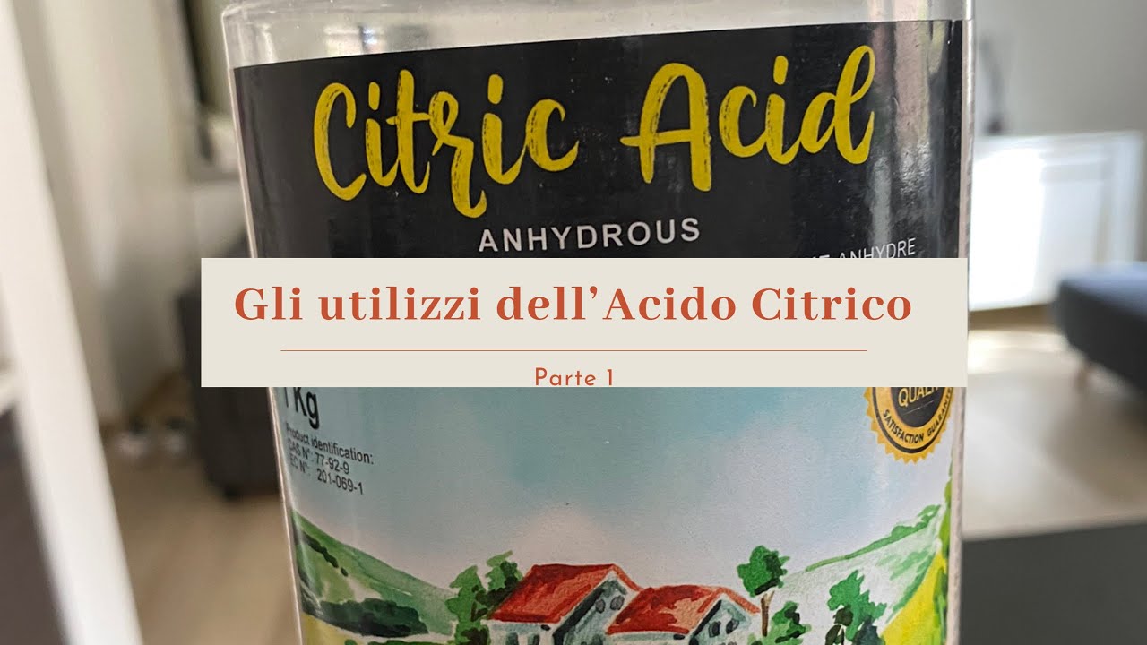 Come usare l'Acido Citrico - Lavatrice e lavastoviglie 