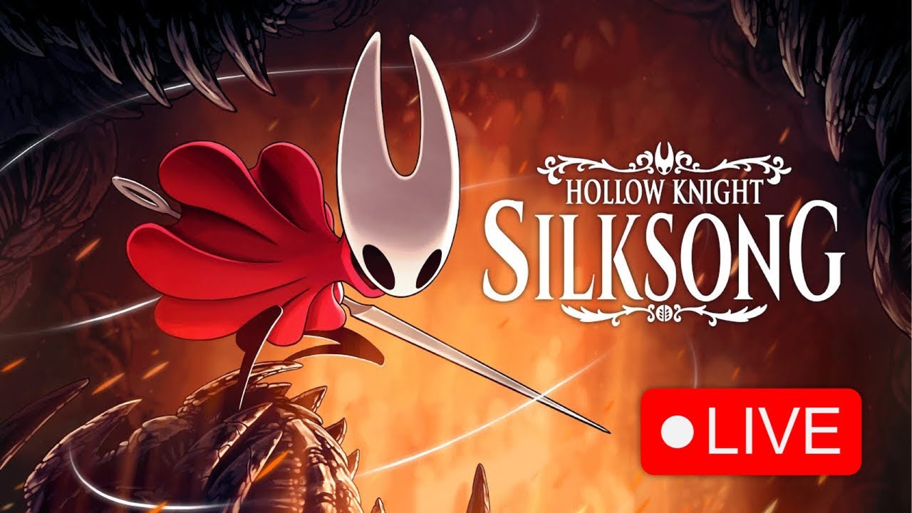 LIVE🔴 HOLLOW KNIGHT: SILKSONG But I Suck At It