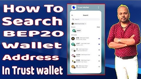 How to Search USDT BEP20 Wallet Address in TRUST Wallet 