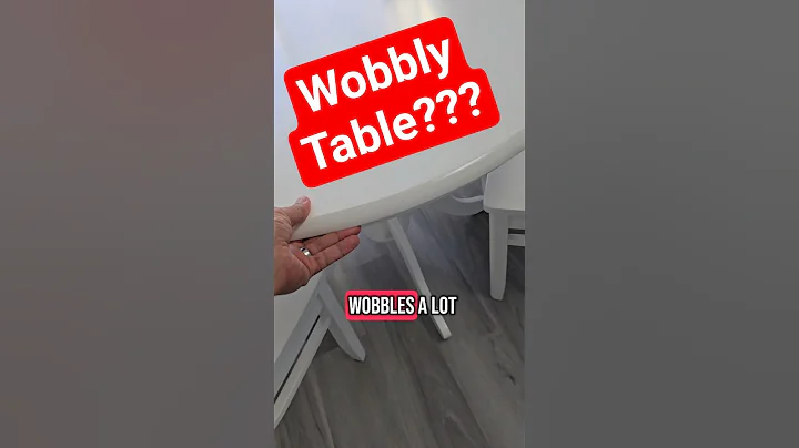 Wobbly Table? A possible fix.