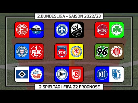 FIFA 22: 2.Spieltag - 2.Bundesliga I 2022/2023 I Prognose l Deutsch [FULL HD x PS5]