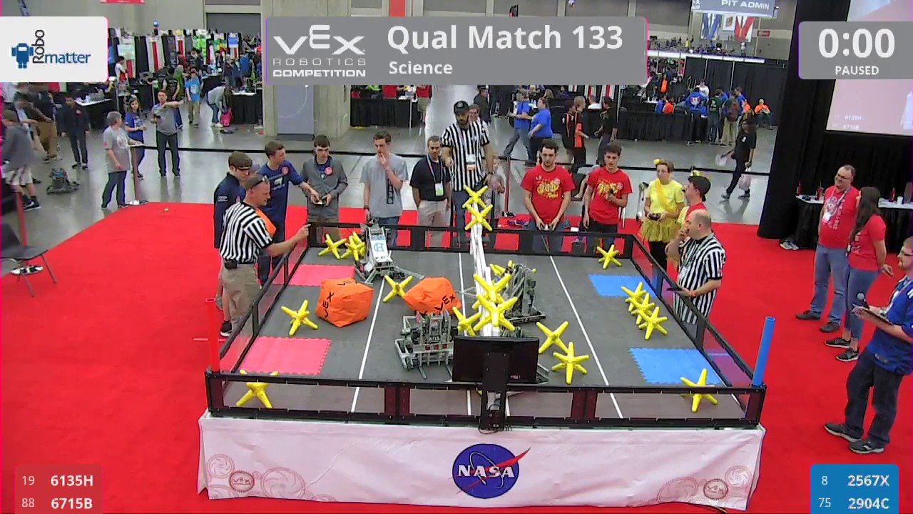 2017 VRC Sci Q133 - 6135H 6715B vs 2567X 2904C - 37 to 14