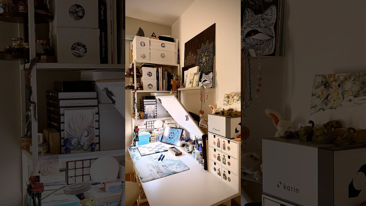 My art corner, art and me.