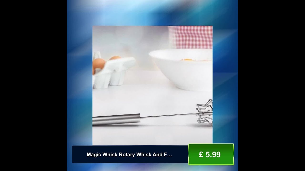 Magic Whisk Rotary Whisk And Frother