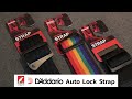 สายสะพายกีต้าร์ D’Addario Auto Lock Guitar Strap ล็อคง่าย ไม่มีหลุด | เบ๊ เงียบ เส็ง