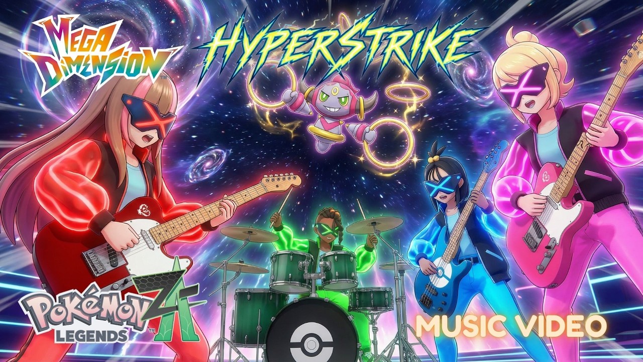 Pokemon Z-A Mega Dimension Fan Music Video | HYPERSTRIKE - ELEXYA - YouTube