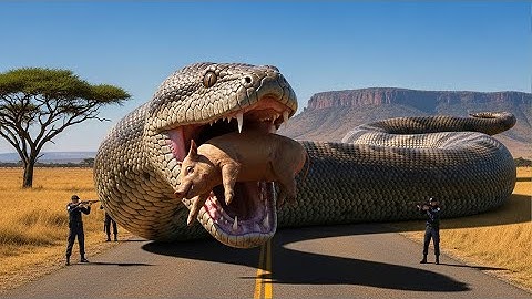 Courageous Rescue Team Fights Giant Python to Save Innocent Pig | Legend Rescue