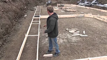 How to Build a House: Pouring the Footing Ep 18
