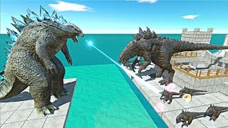 Epic War | Godzilla 2014 vs Zilla - Animal Revolt Battle Simulator