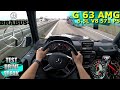 2017 Mercedes-AMG G 63 Brabus 5.5L V8 571 PS TOP SPEED AUTOBAHN DRIVE POV