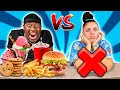 FOOD VS NO FOOD CHALLENGE