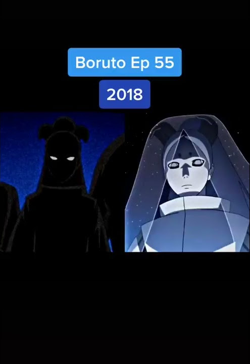 Momoshiki, Kinshiki and Urashiki in 2016-2018. Naruto, Boruto