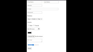 HTML Form design | Html Form design bangla tutorial | Html Form design bangla