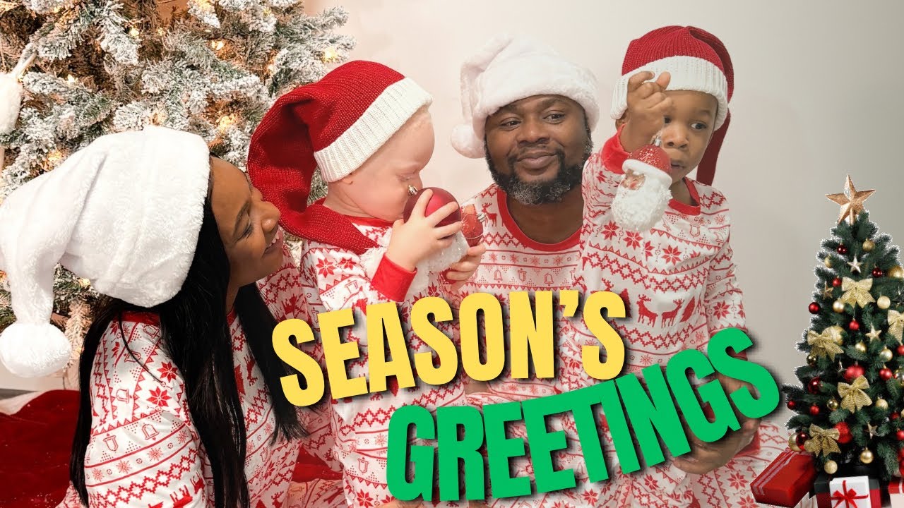 SEASONS GREETINGS - MERRY CHRISTMAS TO YOU ALL🥰 - YouTube