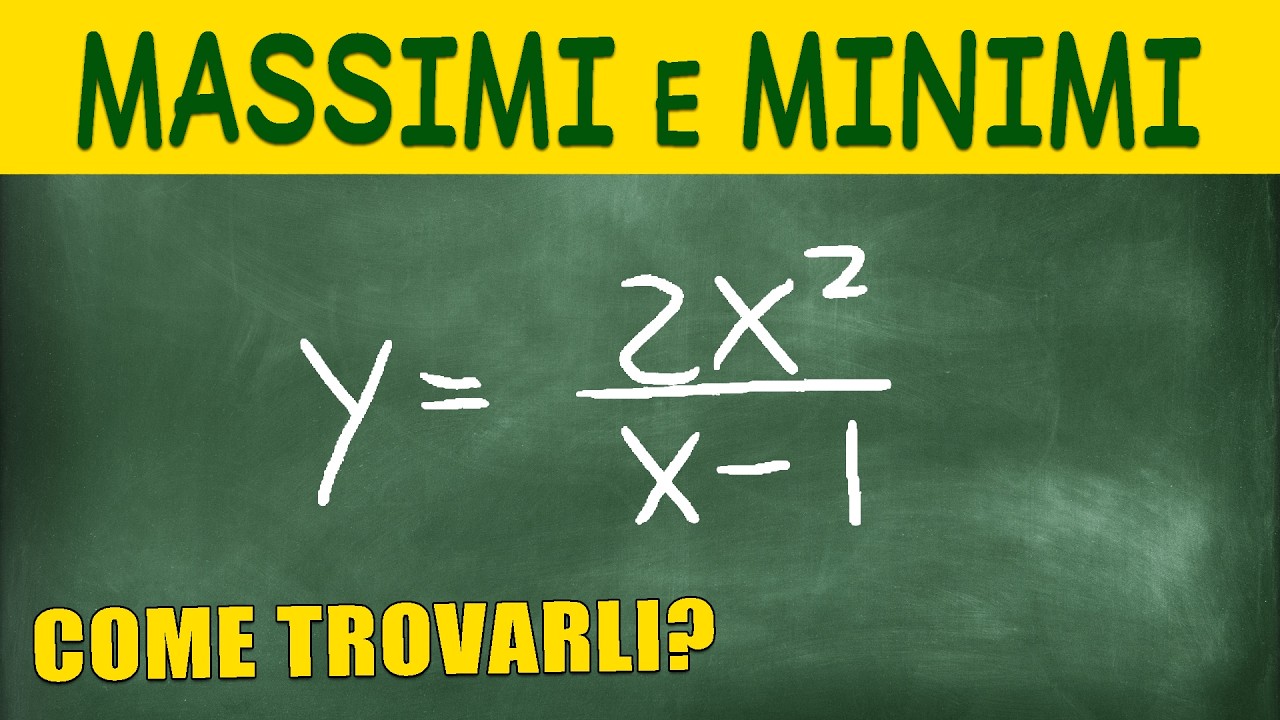 Massimi, Minimi e Flessi Orizzontali - Trovarli in Modo Semplice - 3 Esercizi Svolti