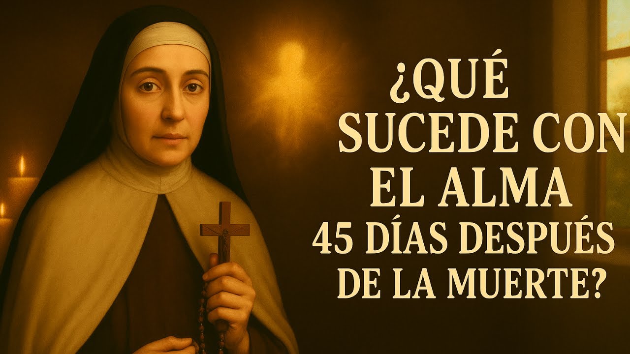 ¿QUÉ PASA AL ALMA EN LOS PRIMEROS 45 DÍAS? Santa Teresa lo reveló en una visión